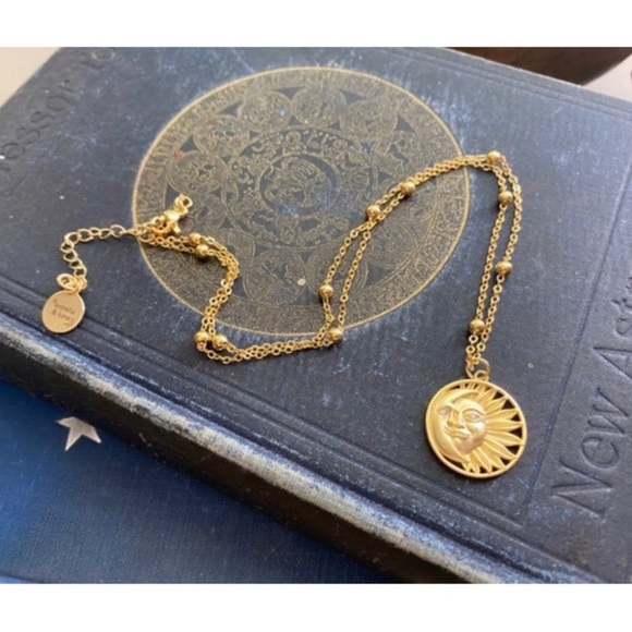 2 LEFT! Solana Sun and Moon Necklace - Picture 2 of 6